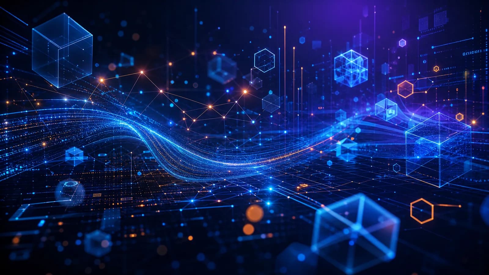 Digital technology background